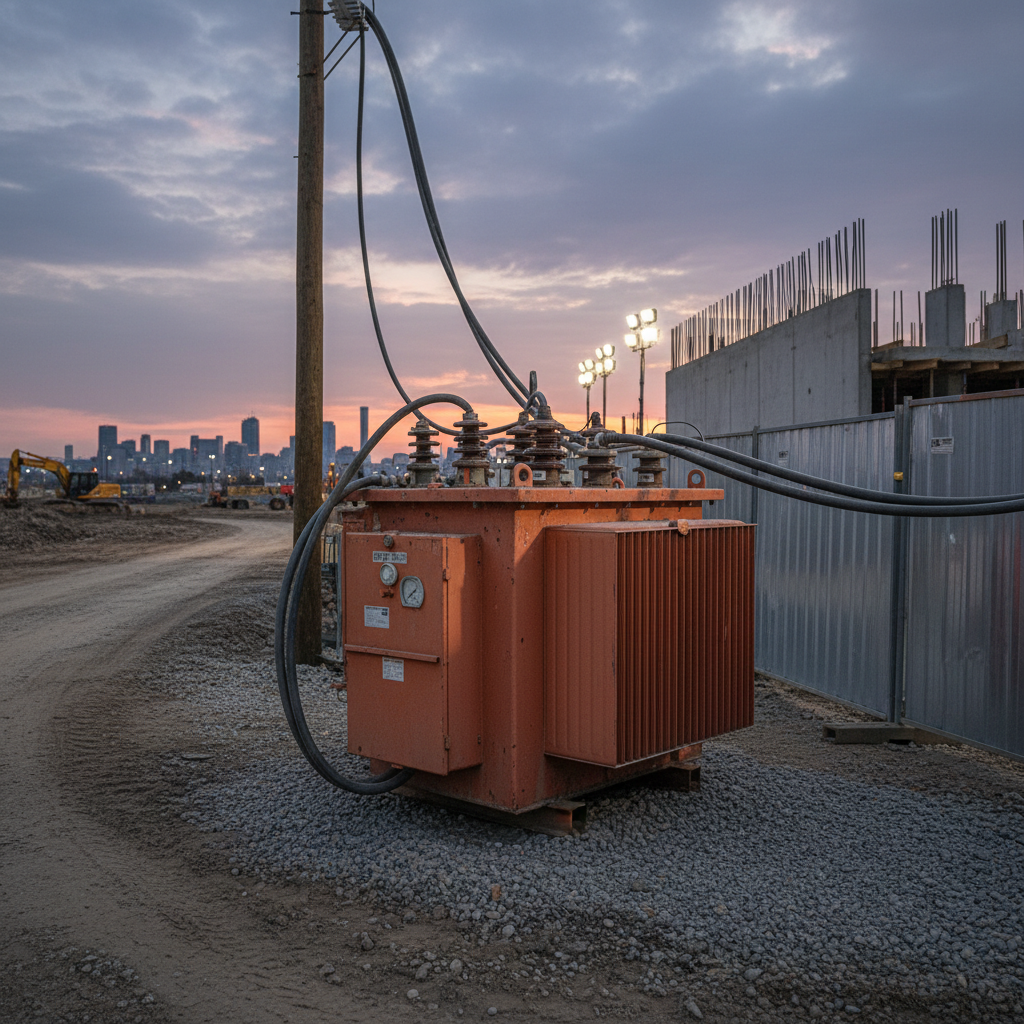 Type Of Transformer For Construction And Temporary Power