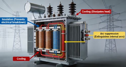 Types and Functions of Transformer Insulating Oil